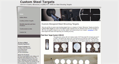 Desktop Screenshot of customsteeltargets.com