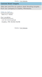 Mobile Screenshot of customsteeltargets.com